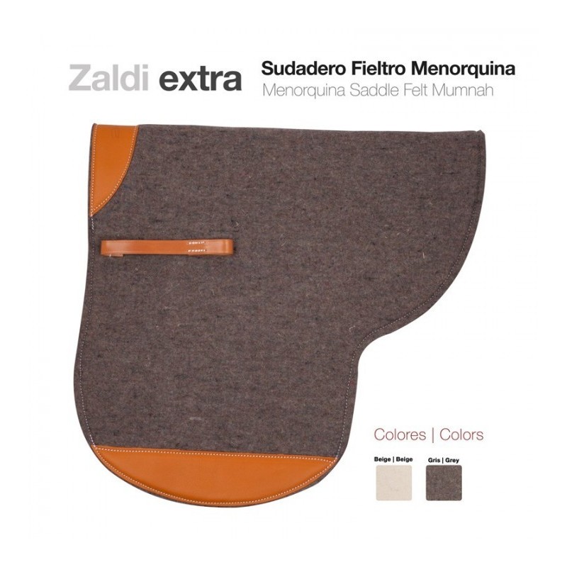 SUDADERO ZALDI EXTRA FIELTRO MENORQUINA