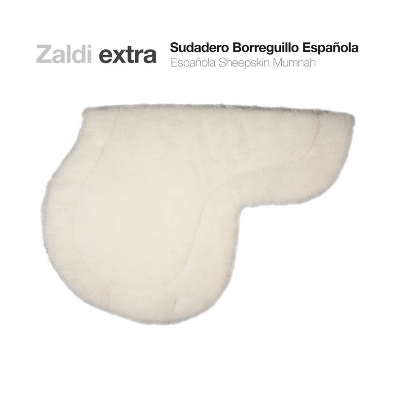 SUDADERO ZALDI EXTRA BORREGUILLO ESPAÑOLA BLANCO