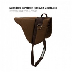 SUDADERO BAREBACK PAD CON CINCHUELO 1514 MARRÓN