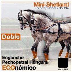 ENGANCHE PECHOPETRAL HÚNGARA DOBLE ECO. MINISHETLAND