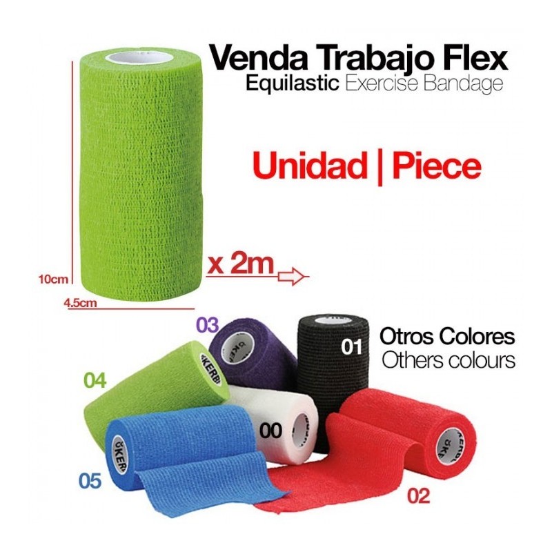 VENDA TRABAJO FLEX UNIDAD 4.5x10cm
