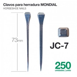 CLAVOS PARA HERRADURA MONDIAL JC-7 250uds