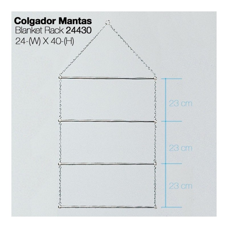 COLGADOR PARA MANTAS 24430