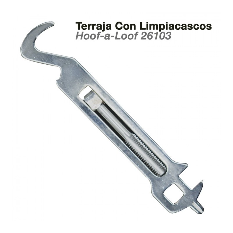 TERRAJA CON LIMPIACASCOS 26103