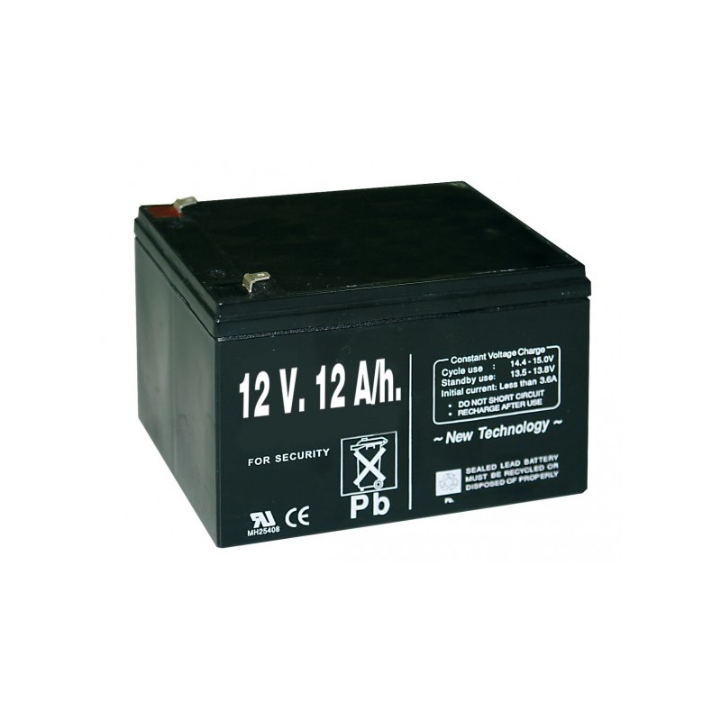 Pila Recargable 12 V. 12 A/h.