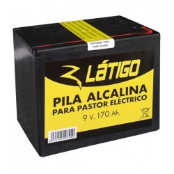 Pila Látigo Alcalina 9 V. 170 A/h.