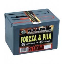 Pila Forzza Alcalina 9 V. 1000 W. hora