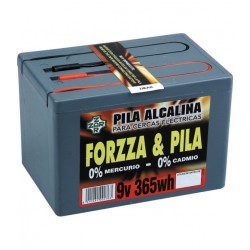 Pila Forzza Alcalina 9 V. 365 W. hora