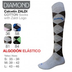 CALCETÍN ZALDI ALGODÓN ELÁSTICO DIAMOND