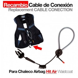 CHALECO AIRBAG HIT AIR cable de conexión