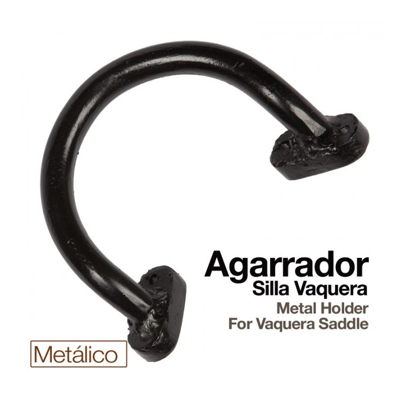 AGARRADOR METÁLICO SILLA VAQUERA PARA ACOSO