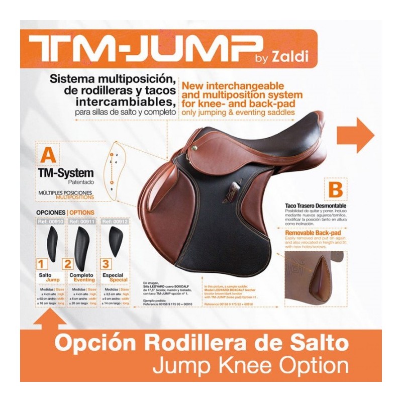 RODILLERA OPCIÓN SILLA ZALDI TM-JUMP Nº1