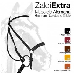 CABEZADA ZALDI EXTRA 206 MUSEROLA ALEMANA