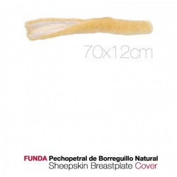 FUNDA PARA PECHOPETRAL BORREGUILLO NATURAL