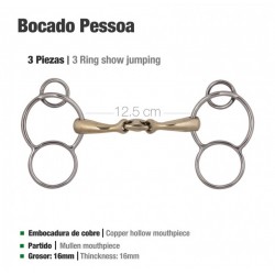 BOCADO PESSOA 3-PIEZAS - ARILLOS