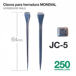 CLAVOS PARA HERRADURA MONDIAL JC-5 250uds