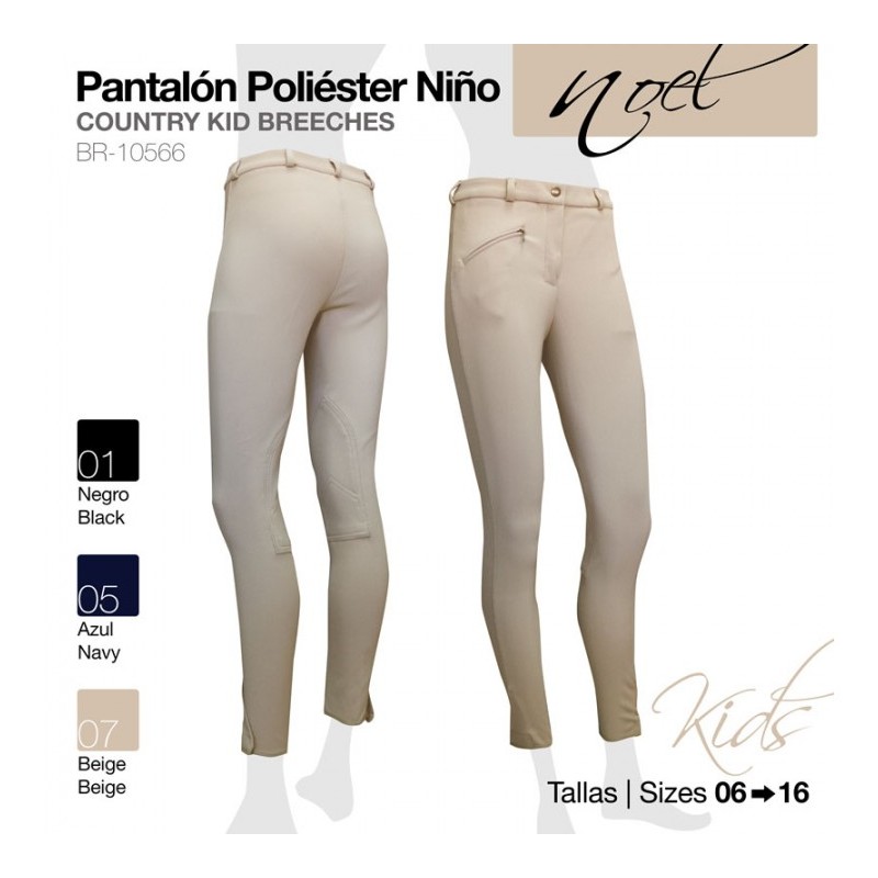 PANTALÓN POLIESTER NIÑO NOEL