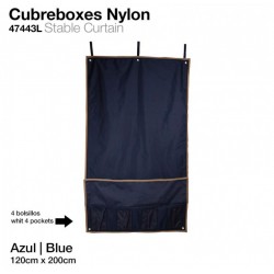 CUBREBOXES NYLON 47443L 120x200cm AZUL