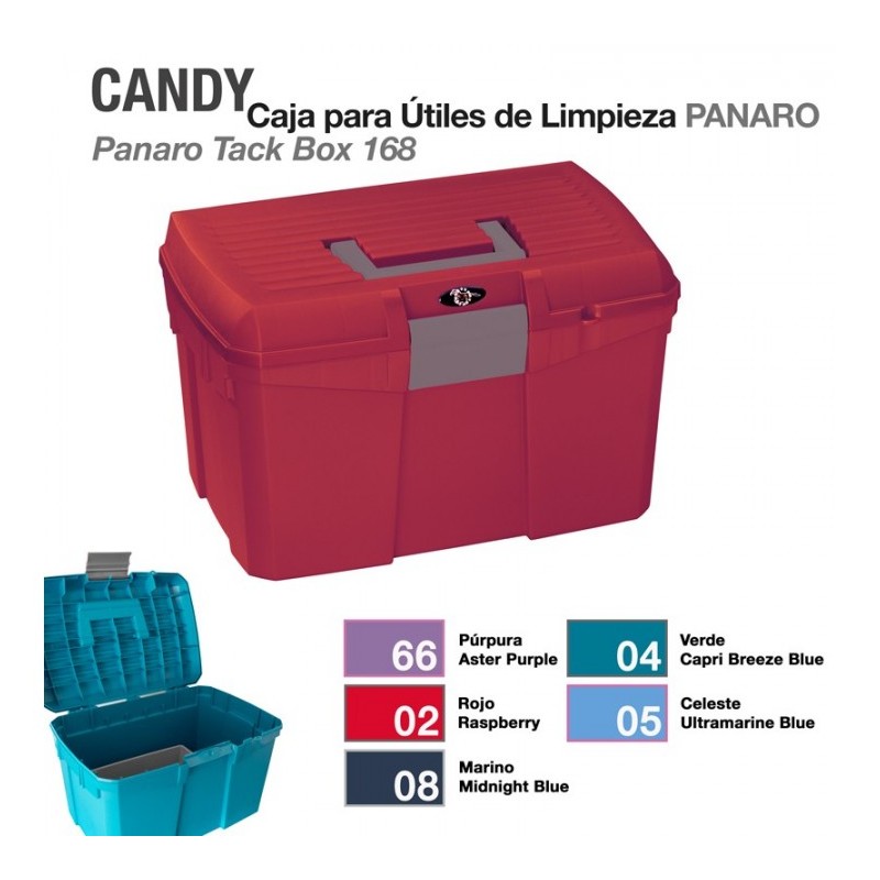 CAJA PARA ÚTILES LIMPIEZA PANARO 168 CANDY