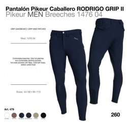 PANTALÓN PIKEUR CABALLERO RODRIGO GRIP II 147604 479