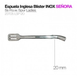 ESPUELA INGLESA BLISTER INOX SEÑORA 23105L5P-20
