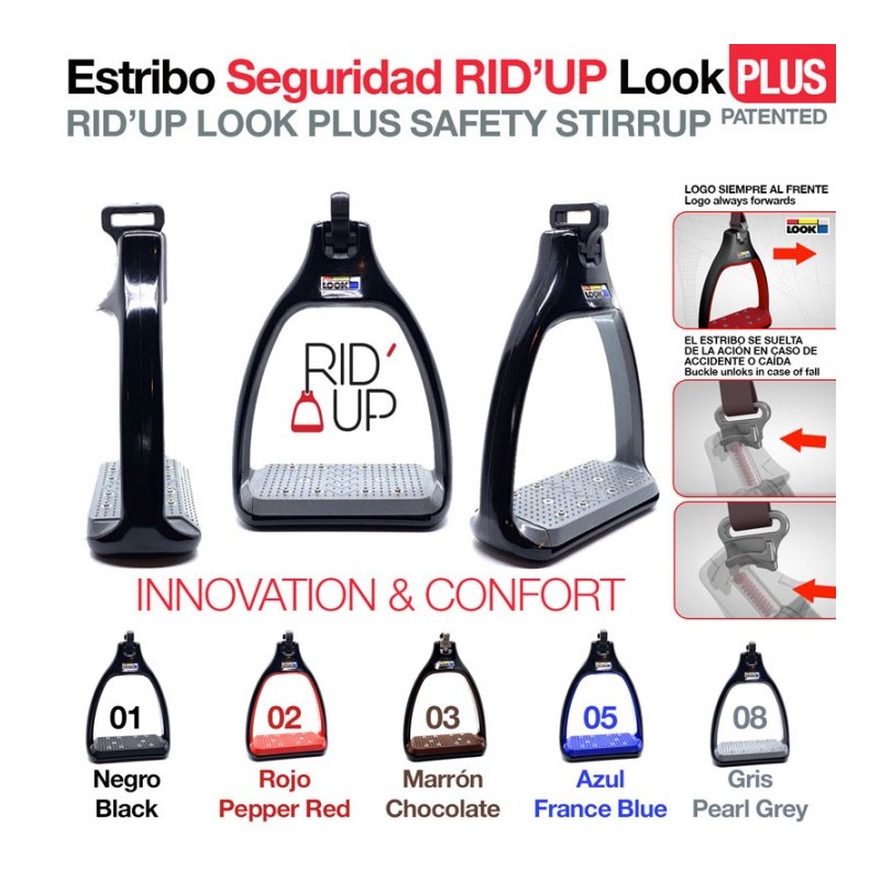 ESTRIBO SEGURIDAD RID'UP LOOK PLUS