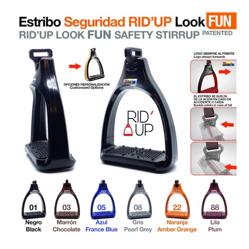 ESTRIBO SEGURIDAD RID'UP LOOK FUN