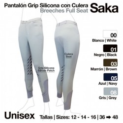 PANTALÓN GRIP SILICONA SAKA CULERA