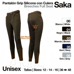 PANTALÓN GRIP SILICONA SAKA CULERA