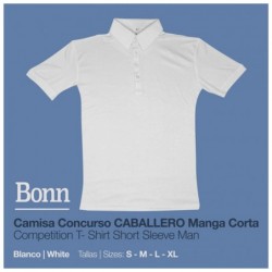 CAMISA CONCURSO BONN MANGA CORTA CABABALLERO