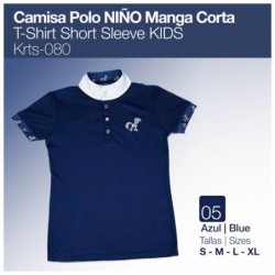 CAMISA POLO NIÑO MANGA...