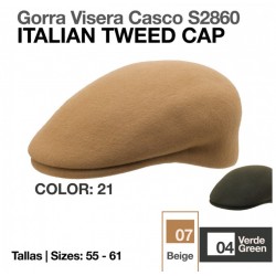 GORRA VISERA CASCO S.2860