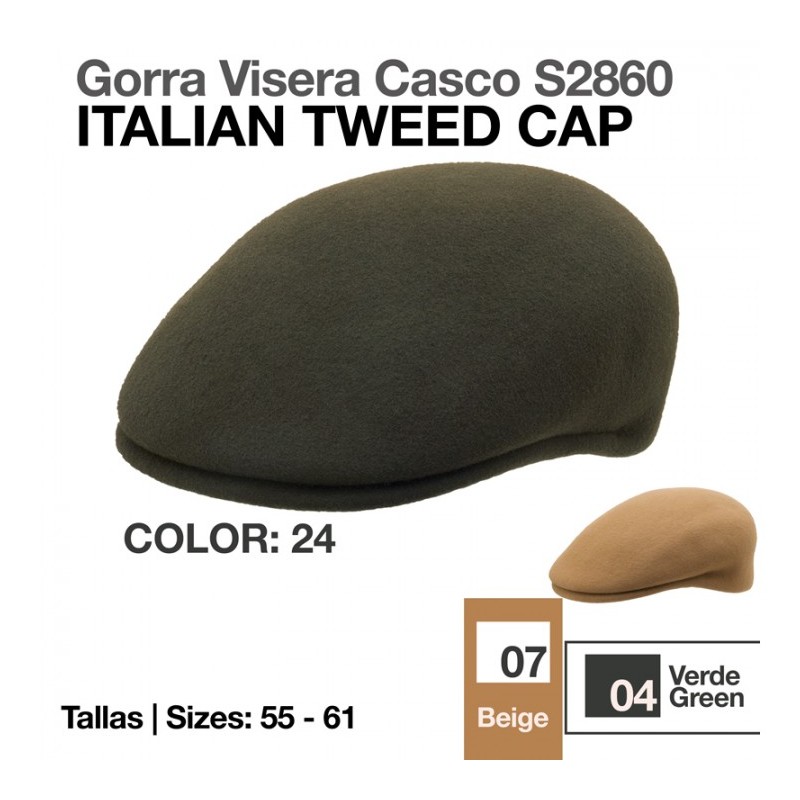 GORRA VISERA CASCO S.2860