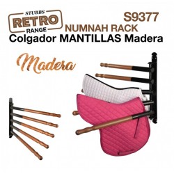 COLGADOR MANTILLAS MADERA...