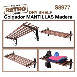 COLGADOR MANTILLAS MADERA...