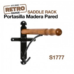 PORTASILLA MADERA PARED STUBBS RETRO RANGE S1777