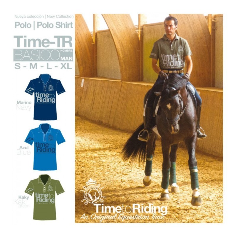 POLO TIME-TR BÁSICO HOMBRE