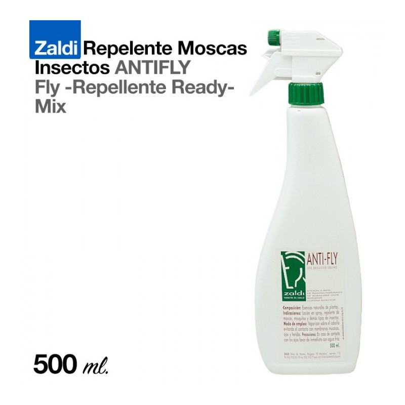 ZALDI REPELENTE MOSCAS INSECTOS ANTIFLY 0,5 litro