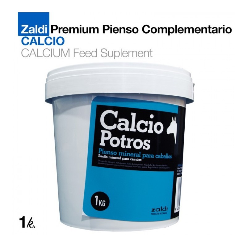 ZALDI PREMIUM PIENSO COMPLEMENTARIO CALCIO 1kg