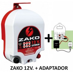 PASTOR ELÉCTRICO ZAKO 12 V. BATERIA EXTERIOR