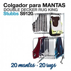 COLGADOR PARA MANTAS STUBBS S9120 (20 MANTAS)