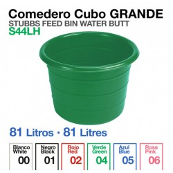 COMEDERO CUBO GRANDE STUBBS S44LH 81 Litros