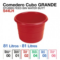 COMEDERO CUBO GRANDE STUBBS S44LH 81 Litros
