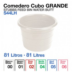COMEDERO CUBO GRANDE STUBBS S44LH 81 Litros