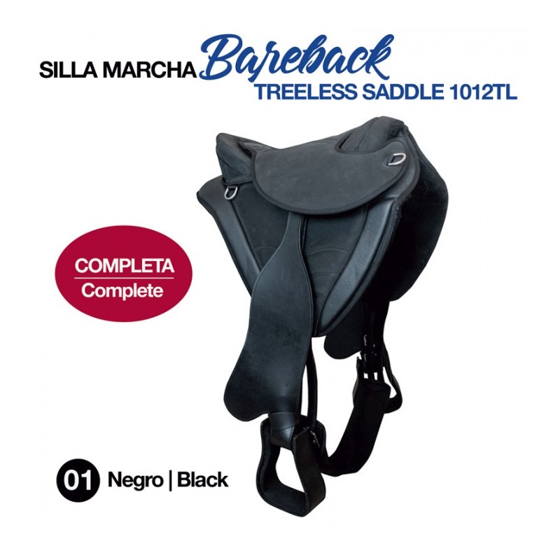 SILLA MARCHA BAREBACK COMPLETA